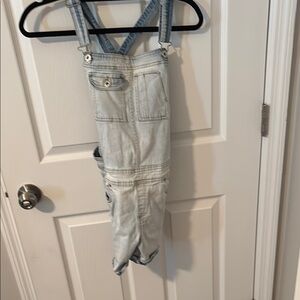 Lucky Brand Light Blue Denim Overalls